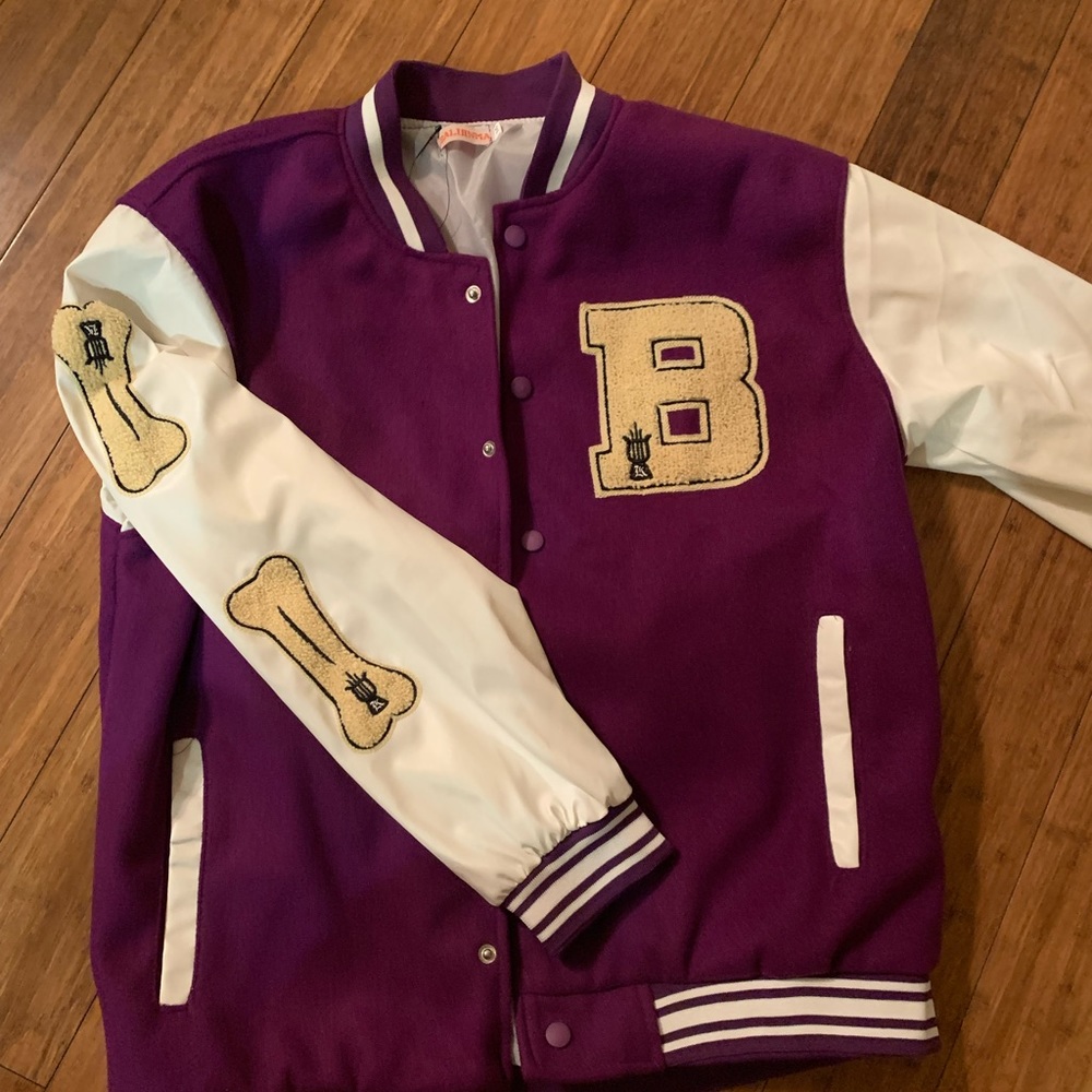 Purple Varsity Jacket